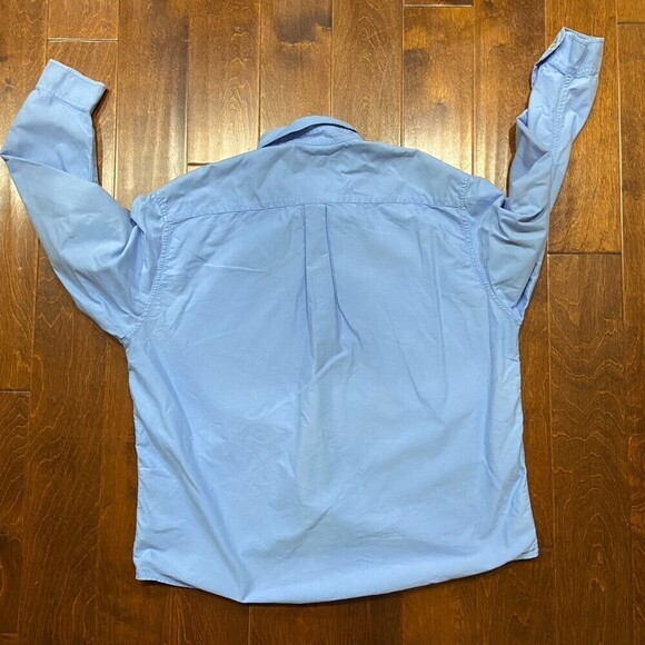 Polo Jeans Company Vintage Blue Button Down Shirt Men's Size 2XL - Picture 4 of 8